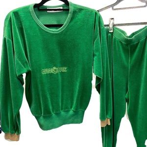 Vintage Sonia Rykiel Velour Track Suit